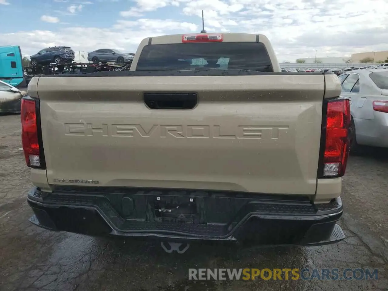 6 Photograph of a damaged car 1GCGSBEC7R1134986 CHEVROLET COLORADO 2024