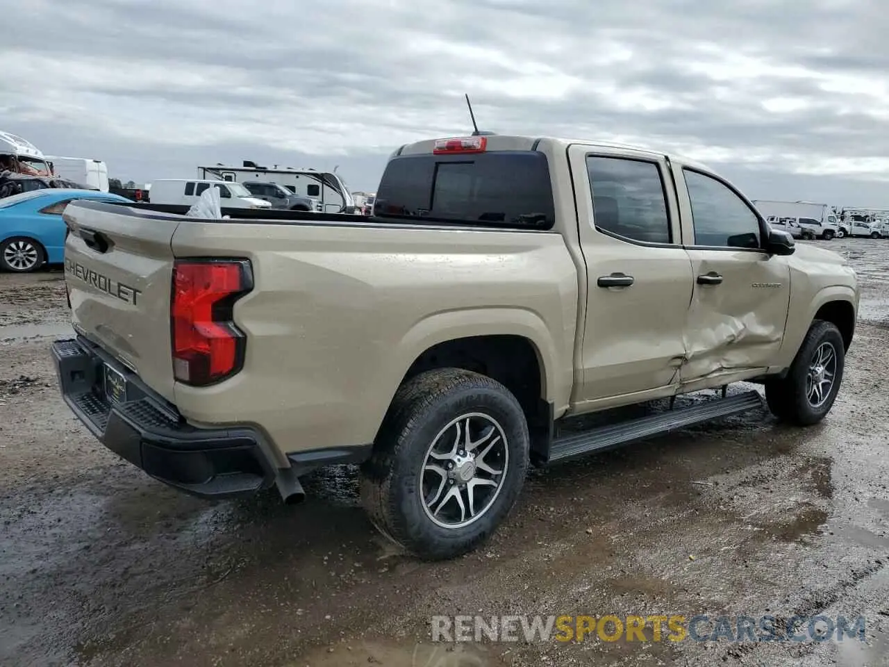 3 Photograph of a damaged car 1GCGSBEC7R1190541 CHEVROLET COLORADO 2024