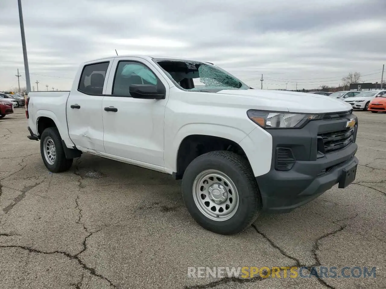 4 Photograph of a damaged car 1GCGSBEC8R1132891 CHEVROLET COLORADO 2024