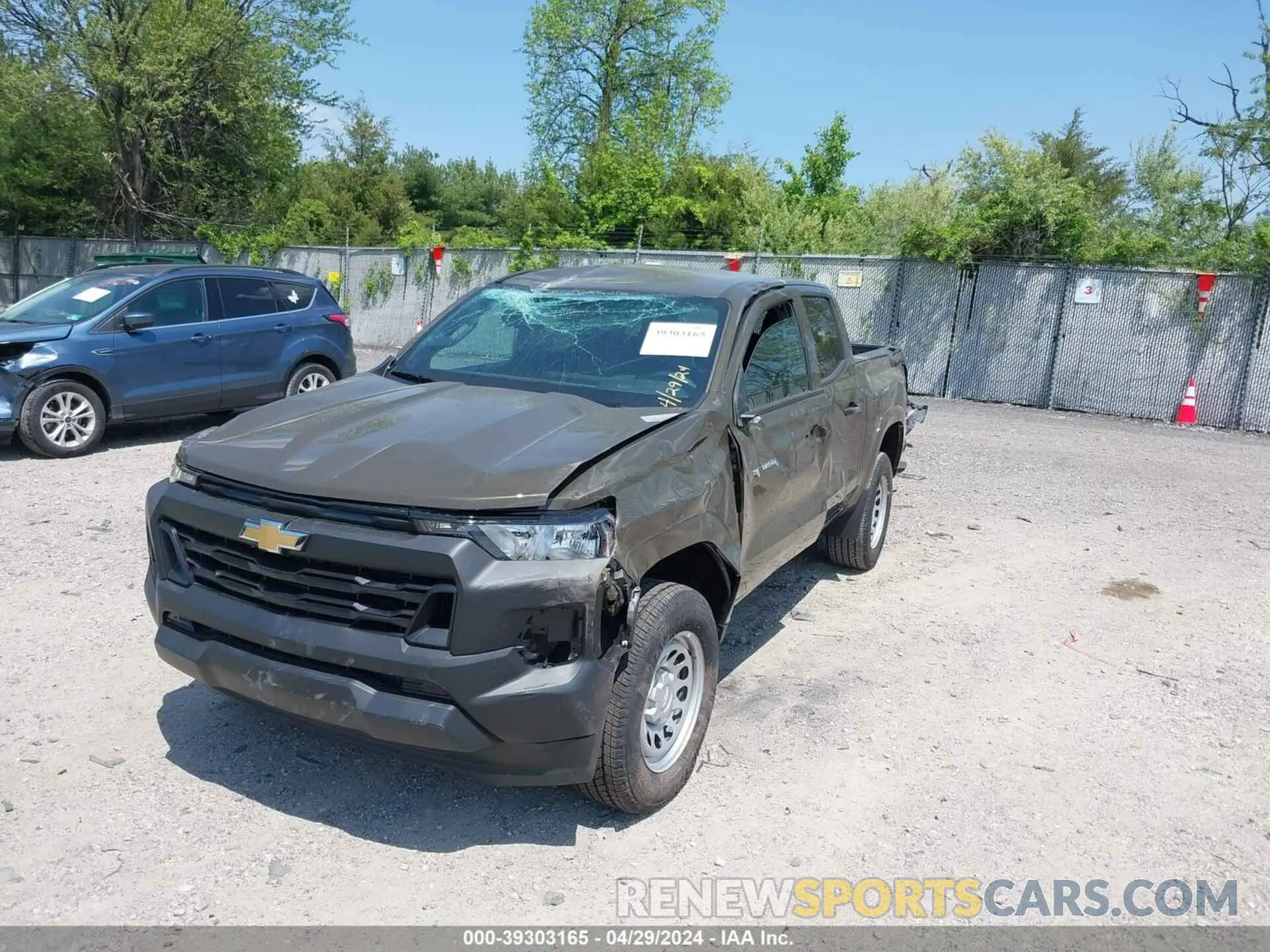 6 Photograph of a damaged car 1GCGSBEC8R1134107 CHEVROLET COLORADO 2024