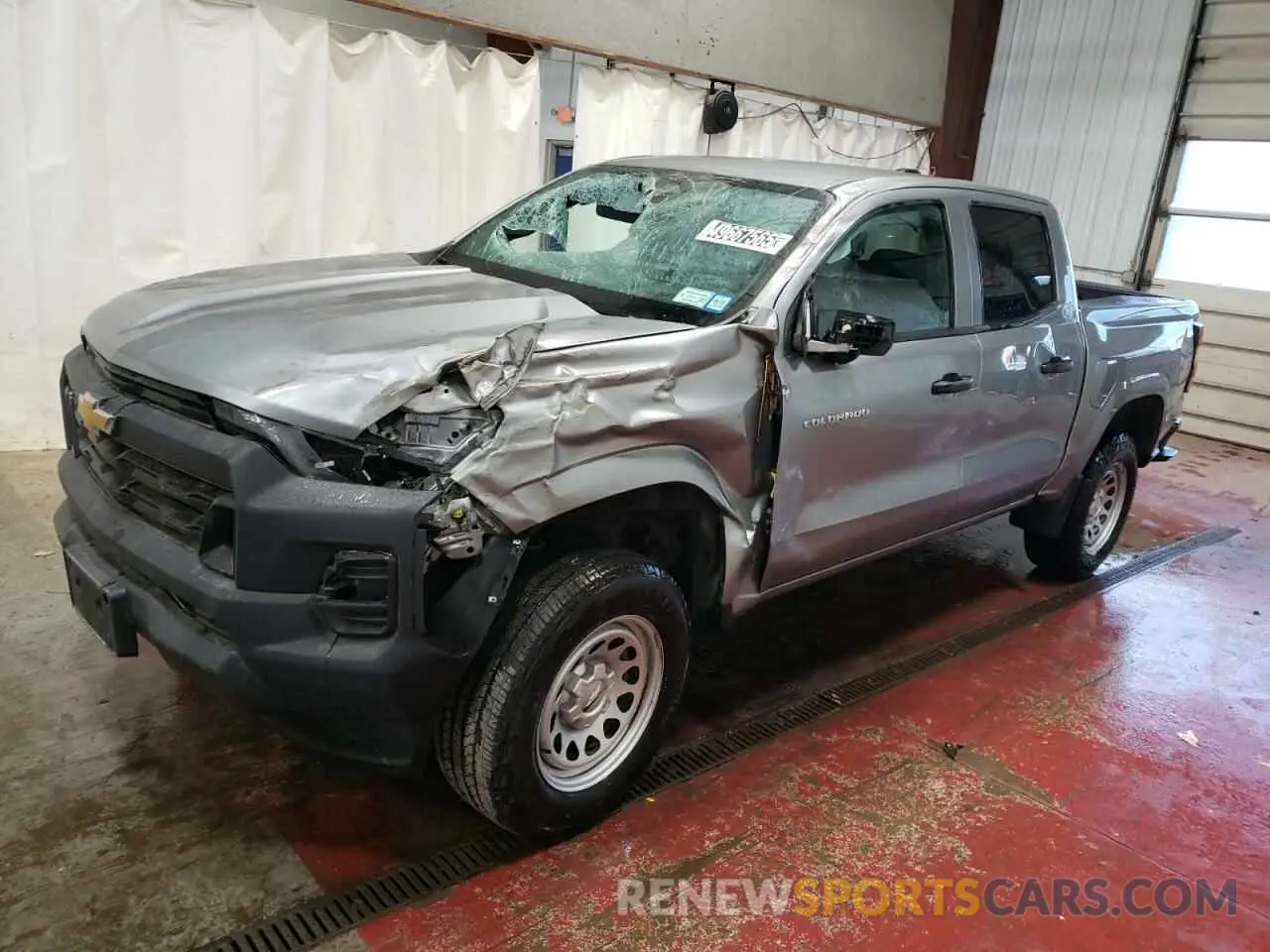 1 Photograph of a damaged car 1GCGSBEC8R1134222 CHEVROLET COLORADO 2024
