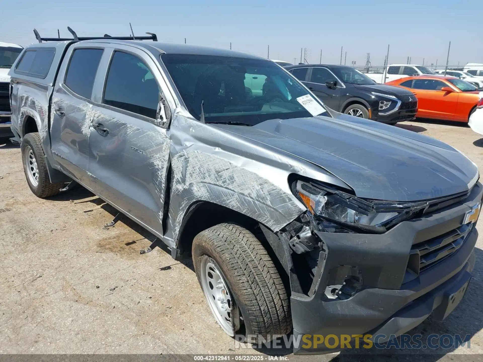 1 Photograph of a damaged car 1GCGSBEC8R1183047 CHEVROLET COLORADO 2024