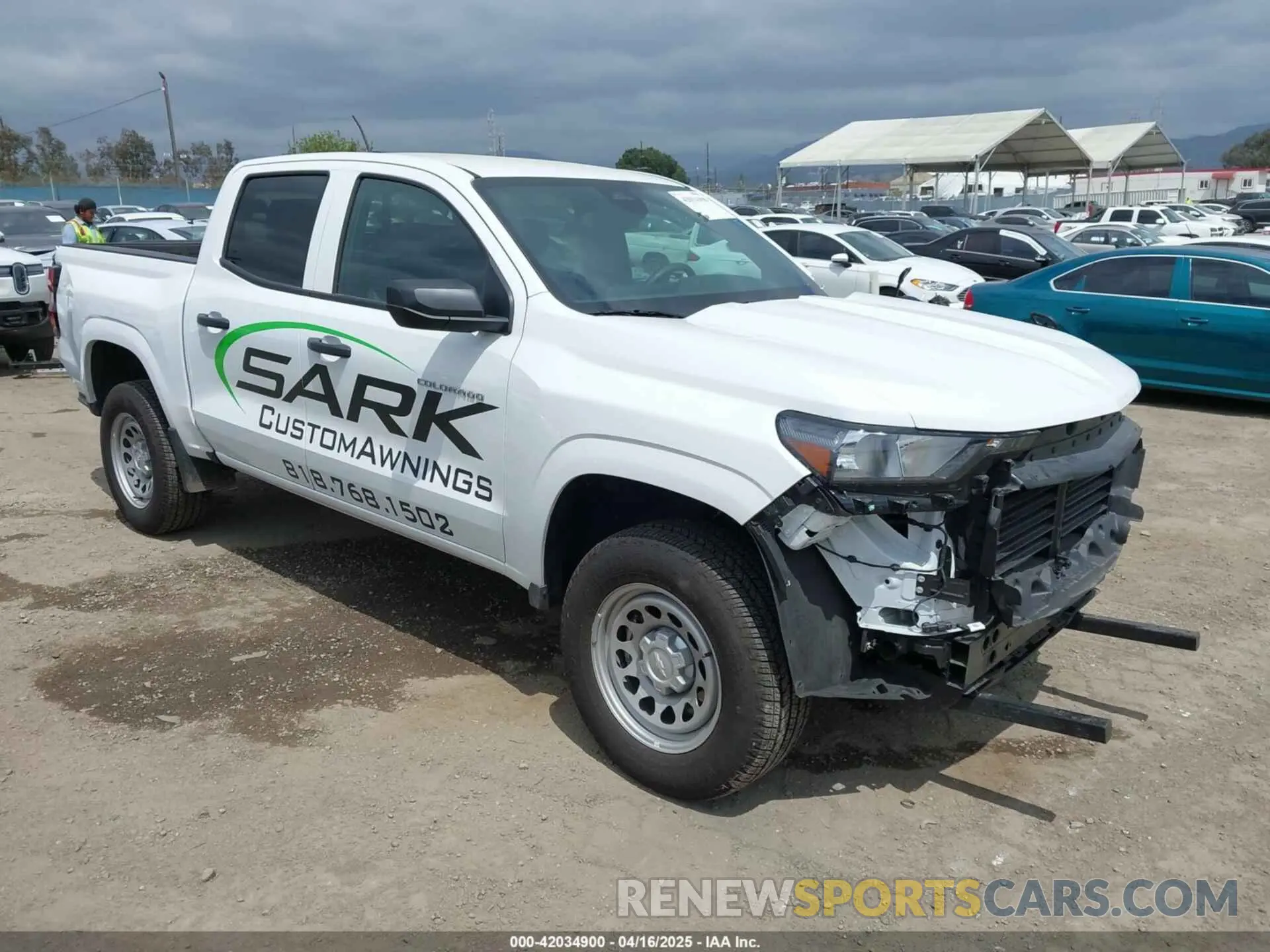 1 Photograph of a damaged car 1GCGSBEC9R1264543 CHEVROLET COLORADO 2024