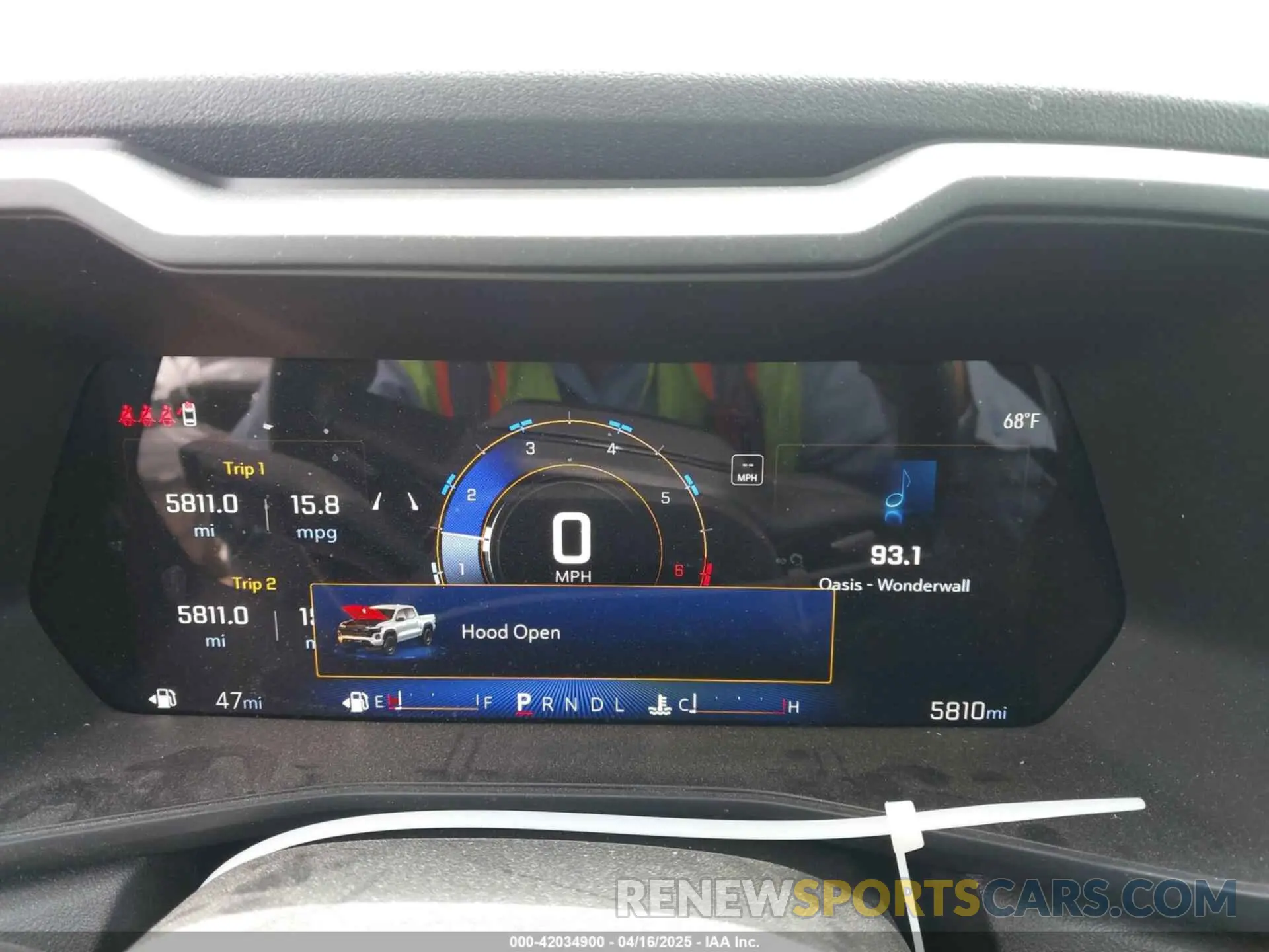 7 Photograph of a damaged car 1GCGSBEC9R1264543 CHEVROLET COLORADO 2024