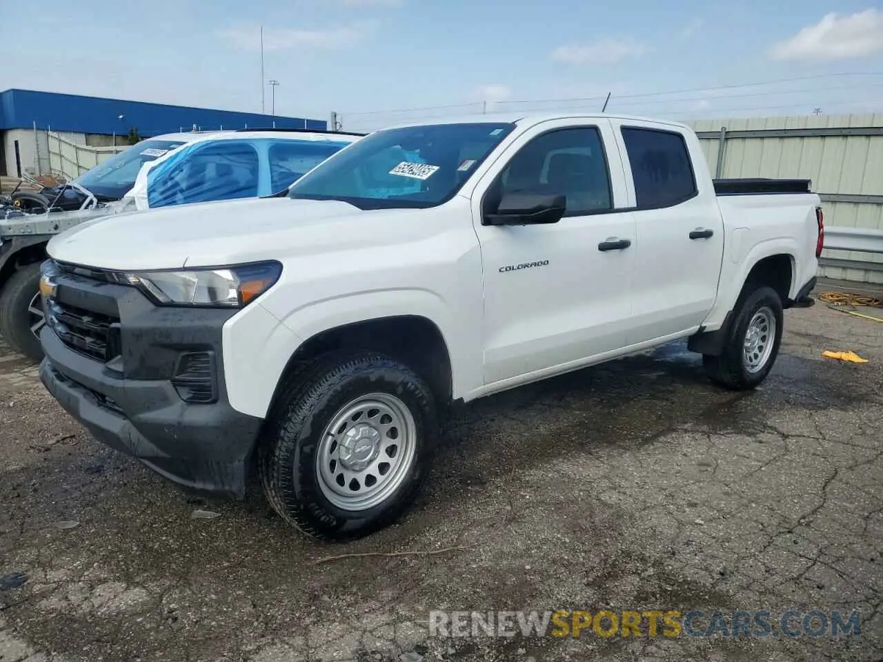 1 Photograph of a damaged car 1GCGSBEC9R1269015 CHEVROLET COLORADO 2024