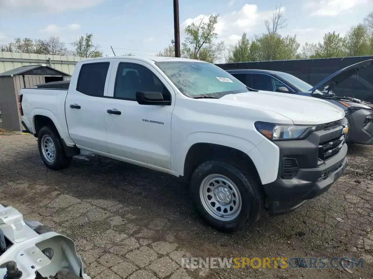 4 Photograph of a damaged car 1GCGSBEC9R1269015 CHEVROLET COLORADO 2024
