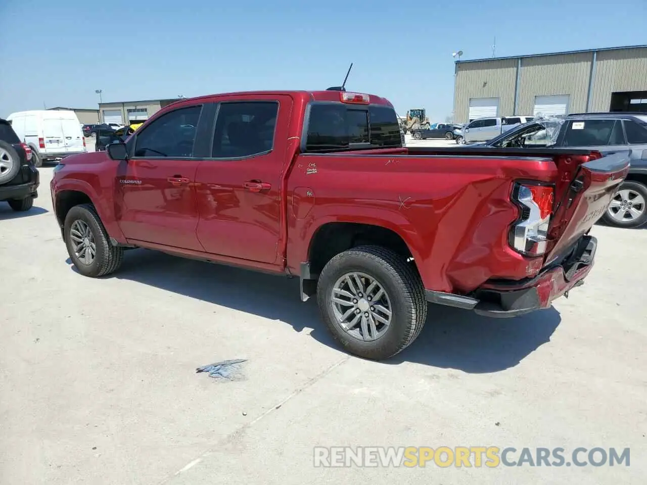 2 Photograph of a damaged car 1GCGSCEC8R1107964 CHEVROLET COLORADO 2024