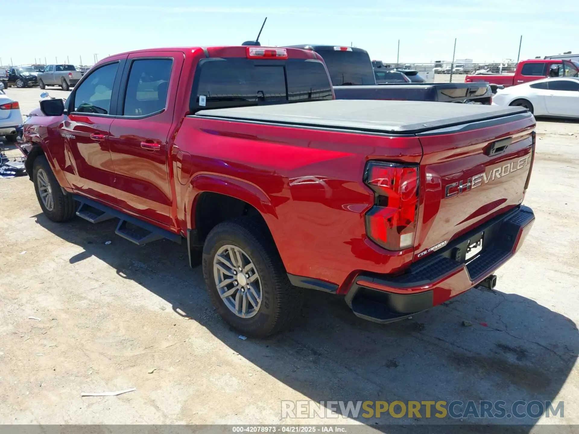 3 Photograph of a damaged car 1GCPSCEK1R1130753 CHEVROLET COLORADO 2024