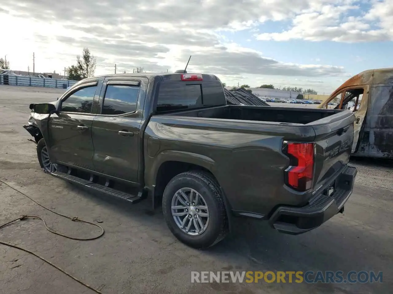 2 Photograph of a damaged car 1GCPSCEK1R1177247 CHEVROLET COLORADO 2024