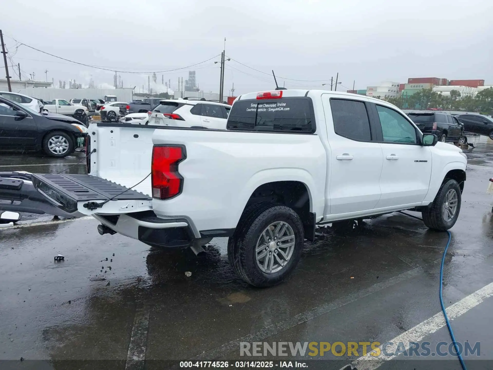 4 Photograph of a damaged car 1GCPSCEK4R1172365 CHEVROLET COLORADO 2024