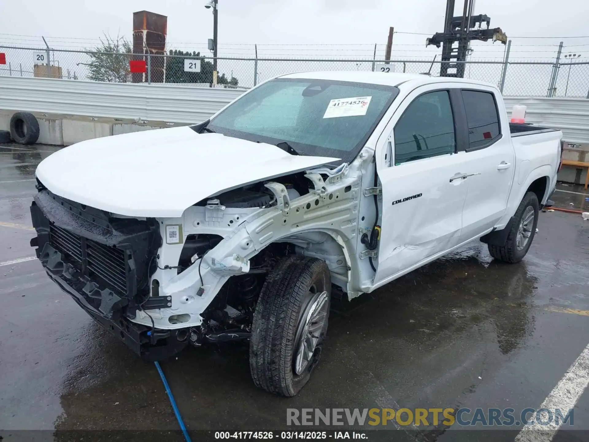 6 Photograph of a damaged car 1GCPSCEK4R1172365 CHEVROLET COLORADO 2024