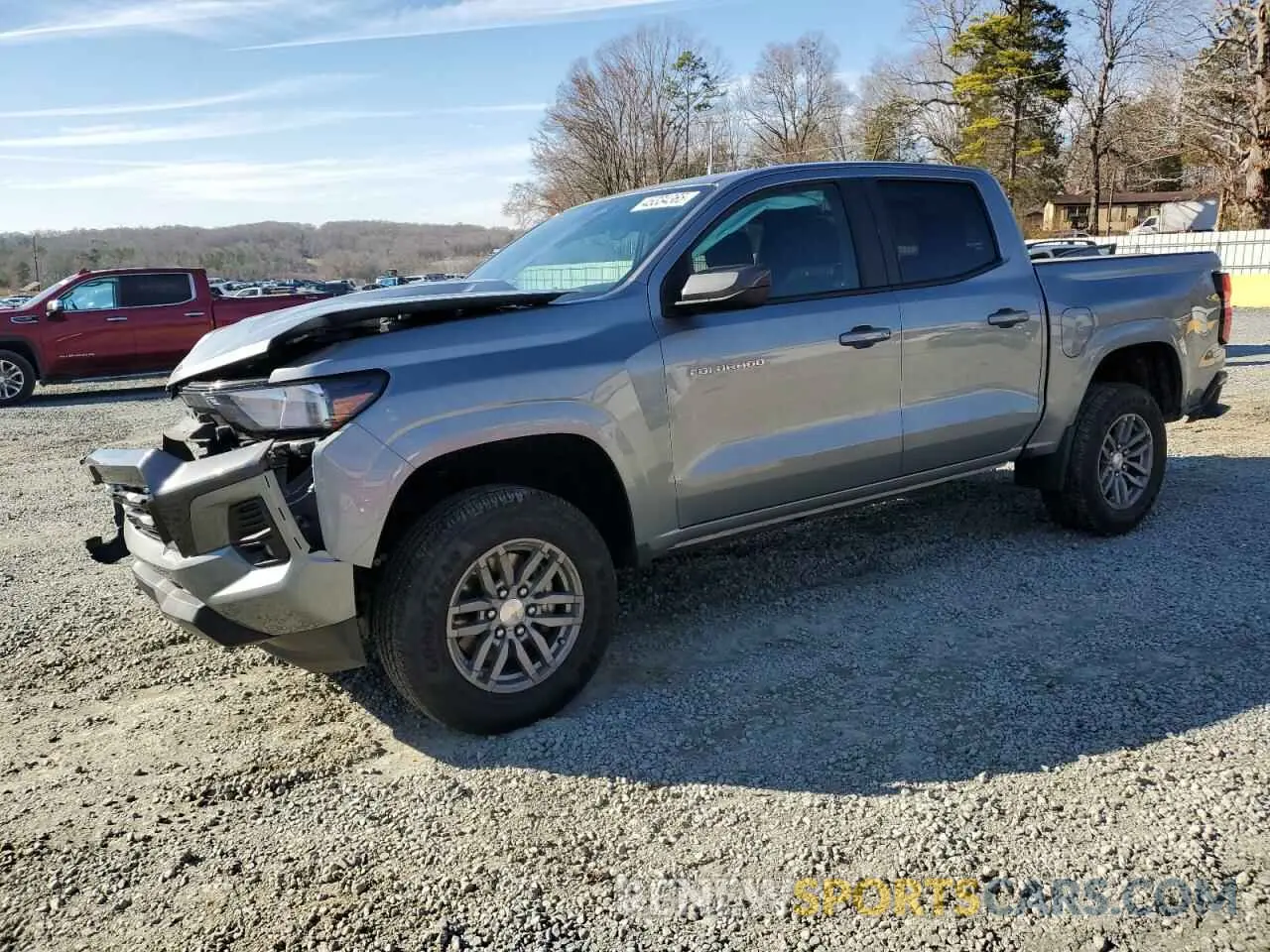 1 Photograph of a damaged car 1GCPSCEK5R1108190 CHEVROLET COLORADO 2024