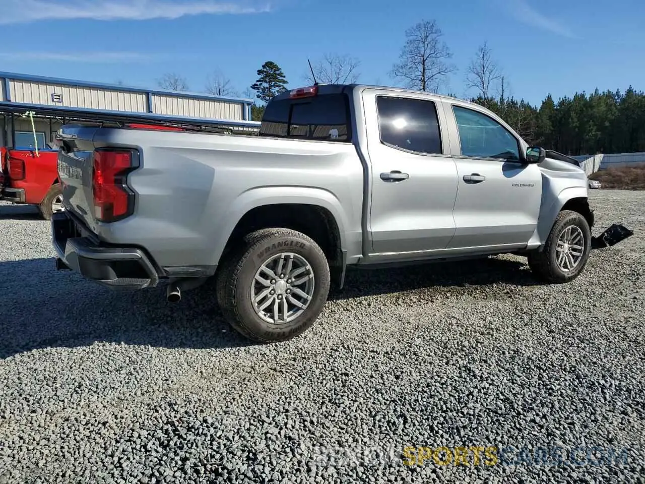 3 Photograph of a damaged car 1GCPSCEK5R1108190 CHEVROLET COLORADO 2024