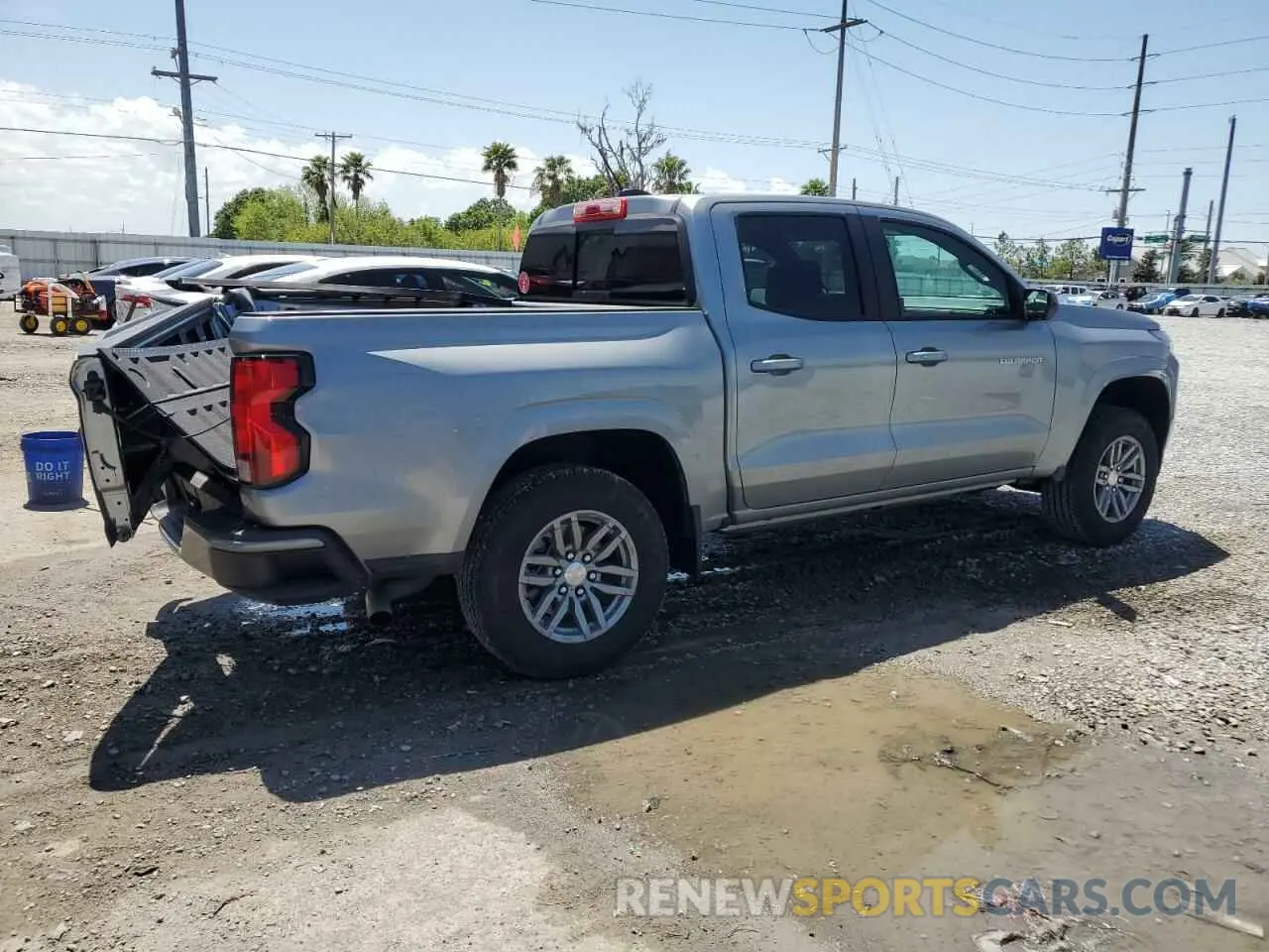 3 Photograph of a damaged car 1GCPSCEK8R1319934 CHEVROLET COLORADO 2024