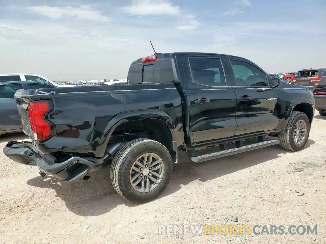 3 Photograph of a damaged car 1GCPSCEK9R1313530 CHEVROLET COLORADO 2024