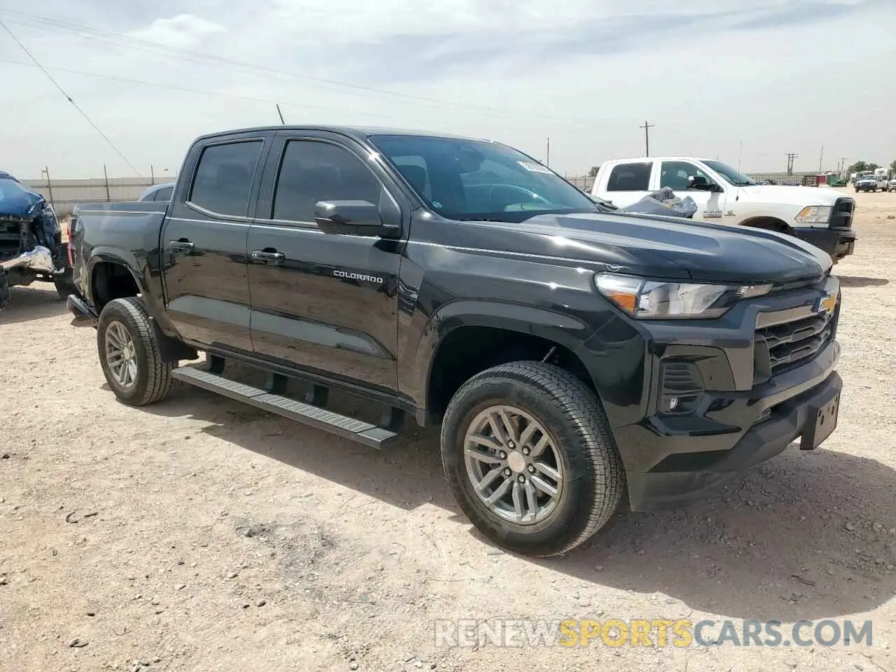4 Photograph of a damaged car 1GCPSCEK9R1313530 CHEVROLET COLORADO 2024