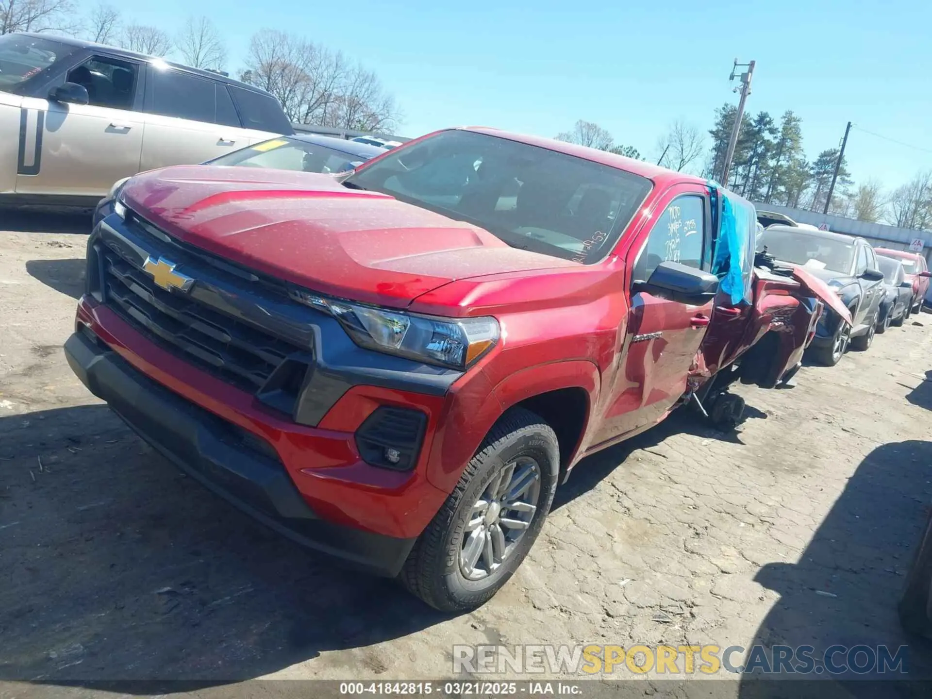 2 Photograph of a damaged car 1GCPSCEKXR1112753 CHEVROLET COLORADO 2024