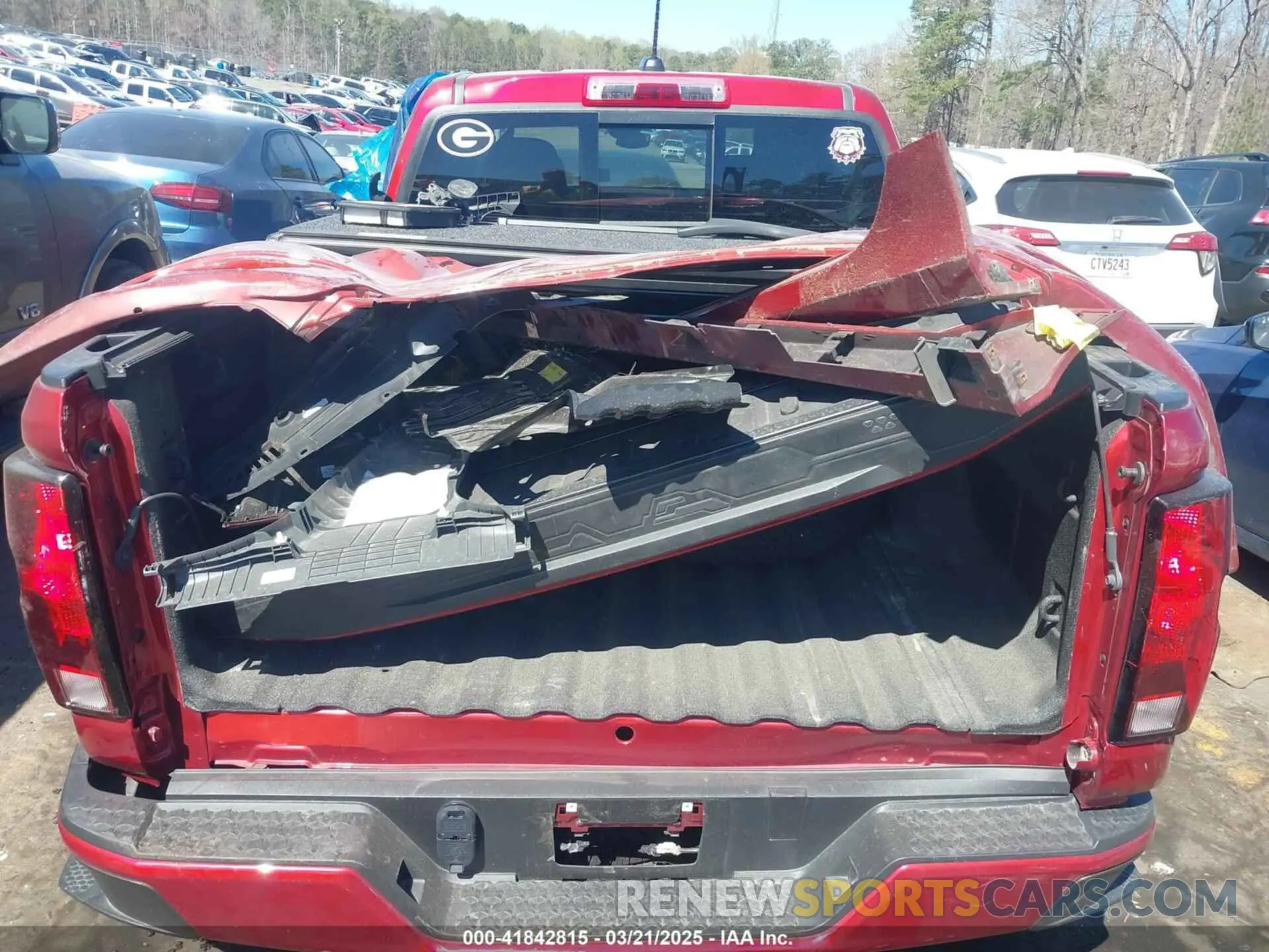 6 Photograph of a damaged car 1GCPSCEKXR1112753 CHEVROLET COLORADO 2024