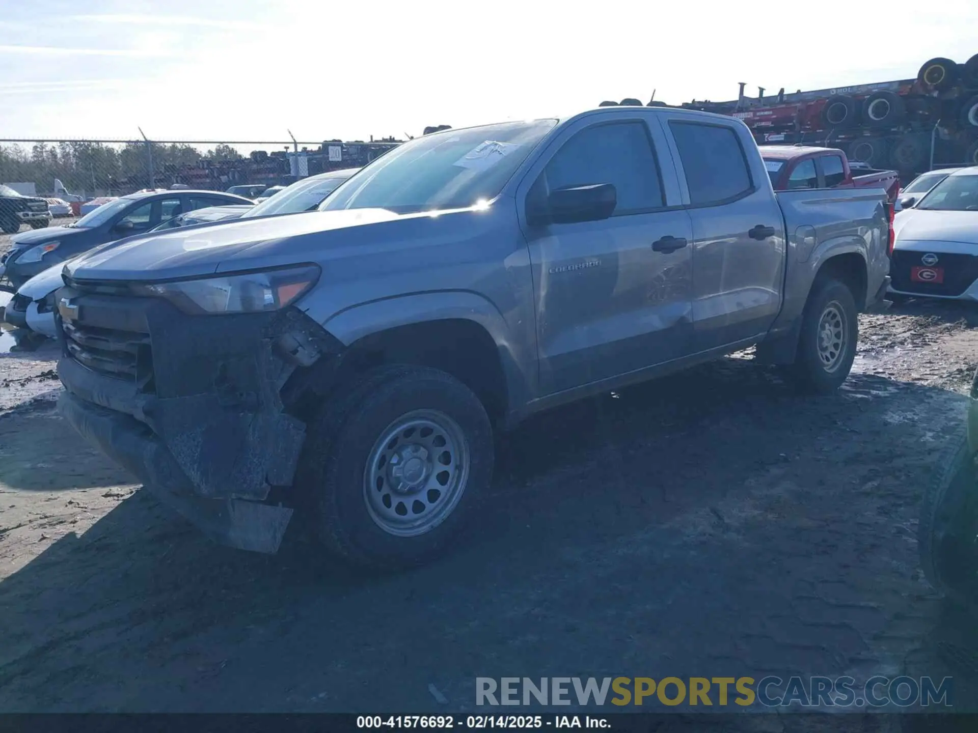 2 Photograph of a damaged car 1GCPTBEK8R1131731 CHEVROLET COLORADO 2024