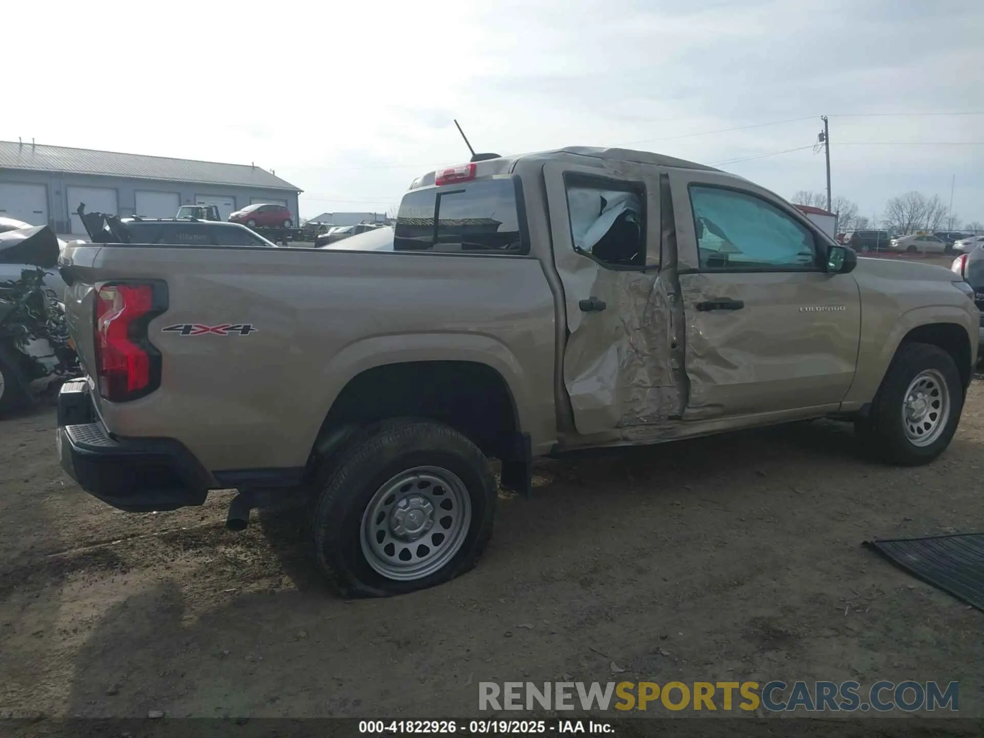 6 Photograph of a damaged car 1GCPTBEK8R1152174 CHEVROLET COLORADO 2024