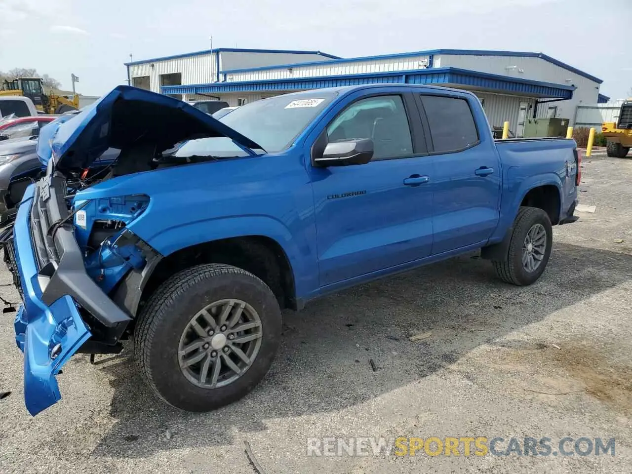 1 Photograph of a damaged car 1GCPTCEK2R1117412 CHEVROLET COLORADO 2024