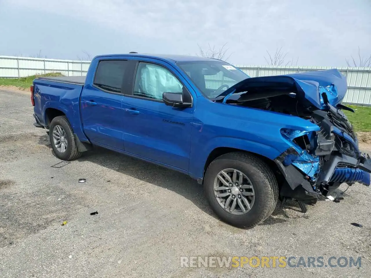 4 Photograph of a damaged car 1GCPTCEK2R1117412 CHEVROLET COLORADO 2024