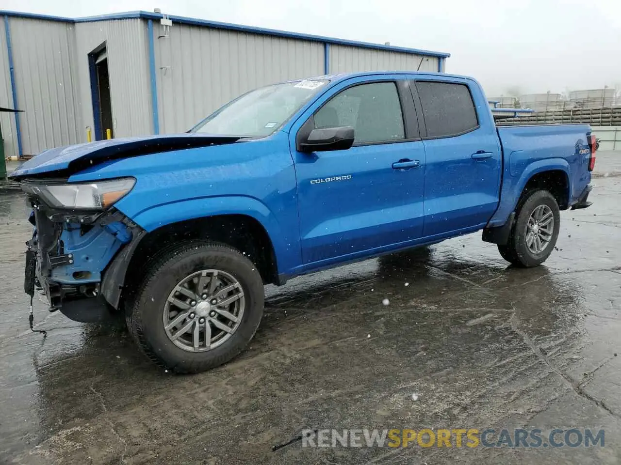 1 Photograph of a damaged car 1GCPTCEK5R1125441 CHEVROLET COLORADO 2024