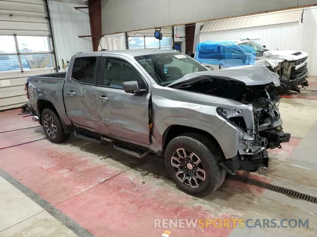 4 Photograph of a damaged car 1GCPTCEK6R1163535 CHEVROLET COLORADO 2024