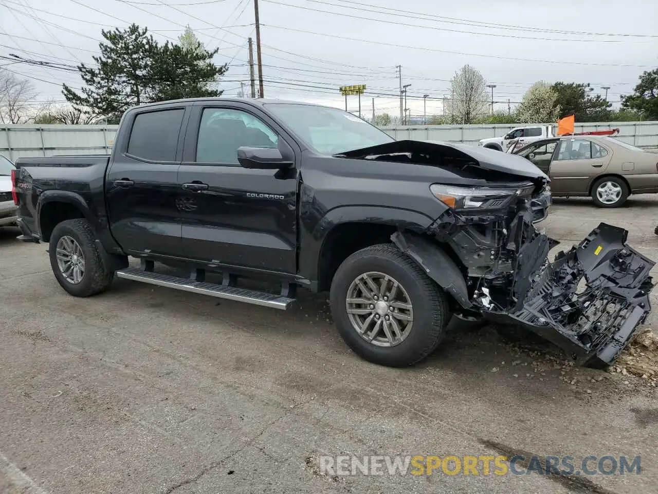 4 Photograph of a damaged car 1GCPTCEKXR1144504 CHEVROLET COLORADO 2024