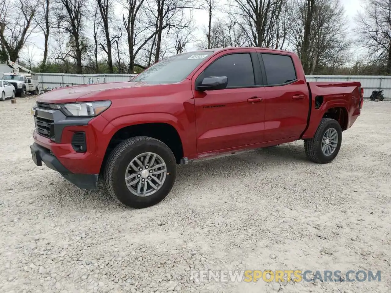 1 Photograph of a damaged car 1GCPTCEKXR1299487 CHEVROLET COLORADO 2024