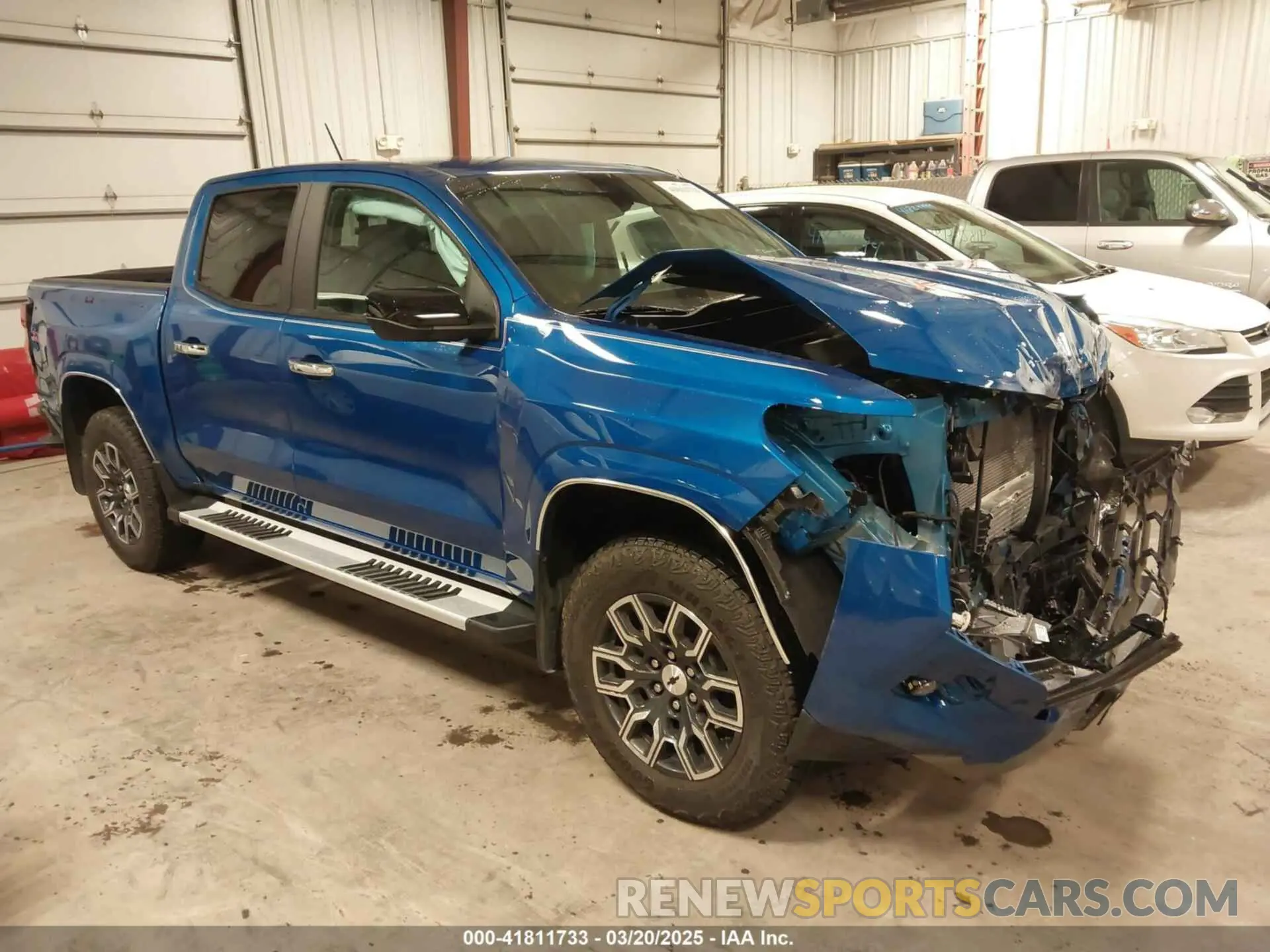 1 Photograph of a damaged car 1GCPTDEK0R1120279 CHEVROLET COLORADO 2024
