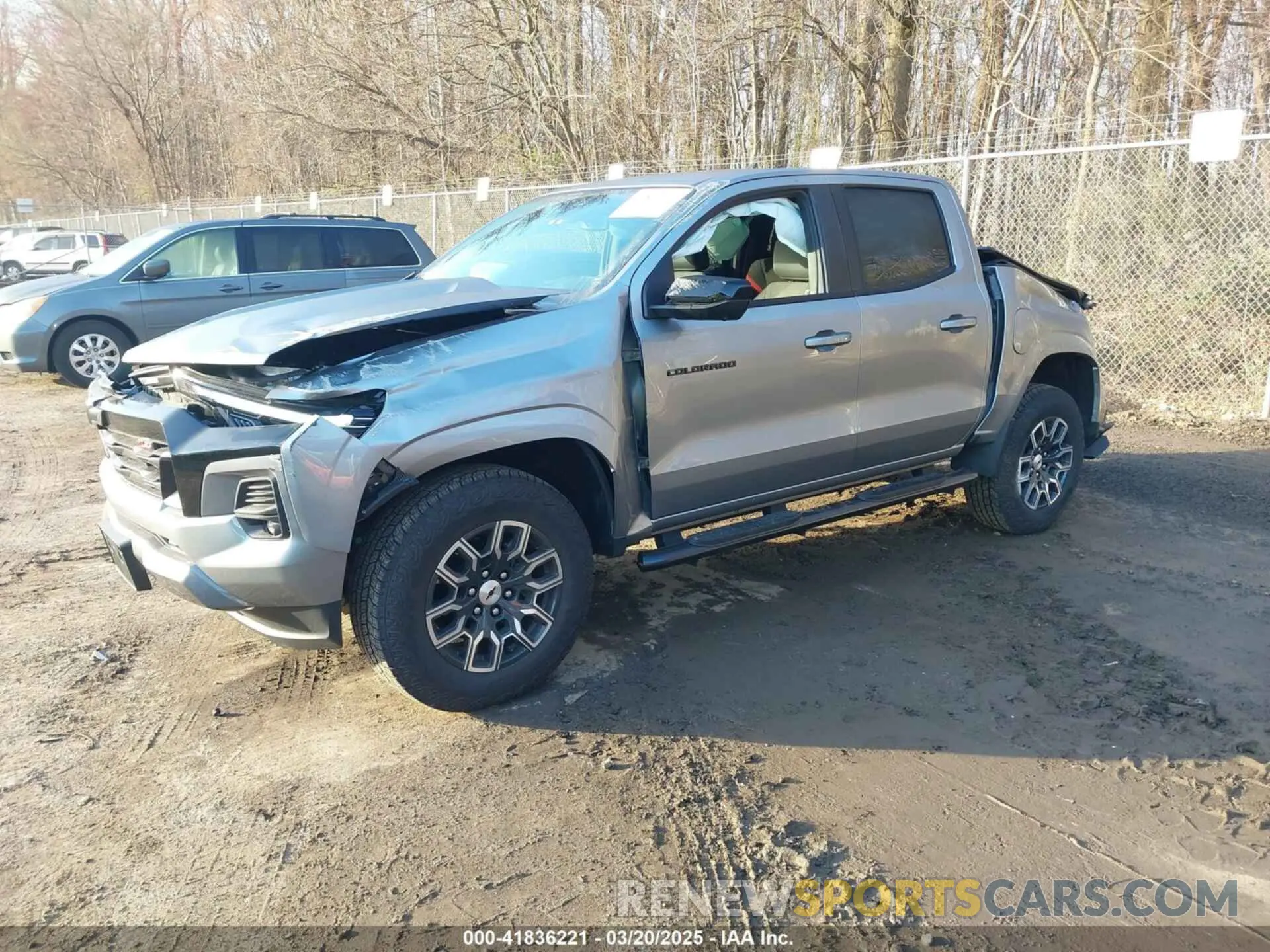 2 Photograph of a damaged car 1GCPTDEK3R1122785 CHEVROLET COLORADO 2024