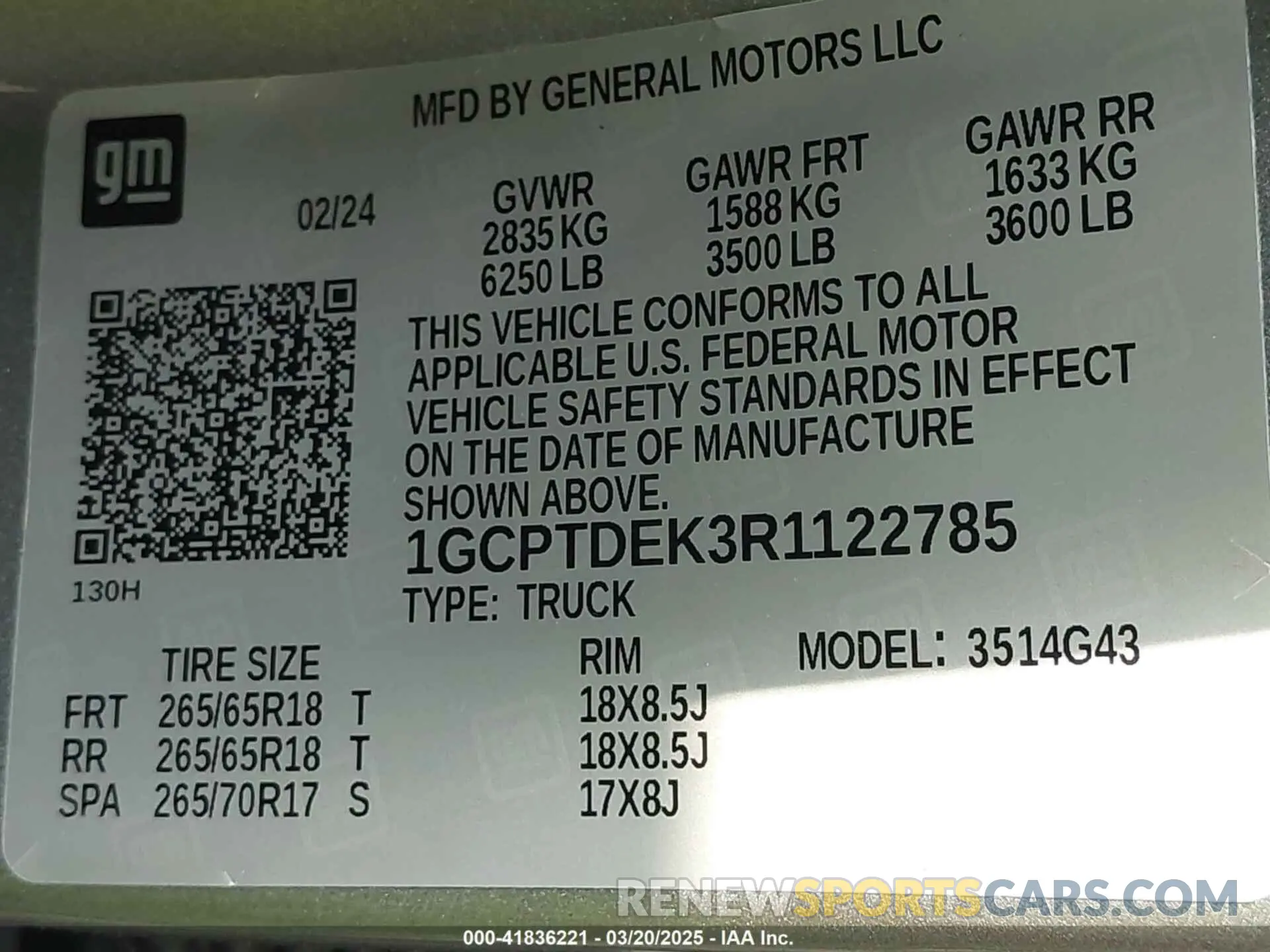9 Photograph of a damaged car 1GCPTDEK3R1122785 CHEVROLET COLORADO 2024