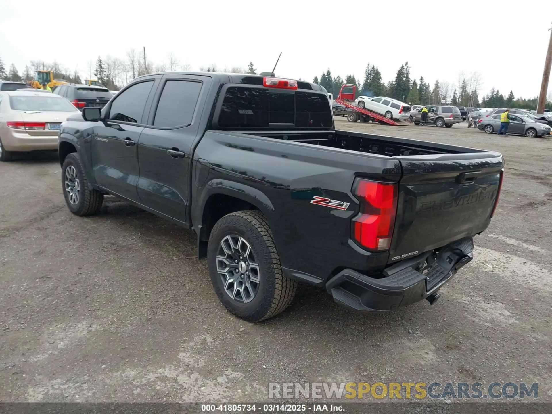 3 Photograph of a damaged car 1GCPTDEK5R1196760 CHEVROLET COLORADO 2024