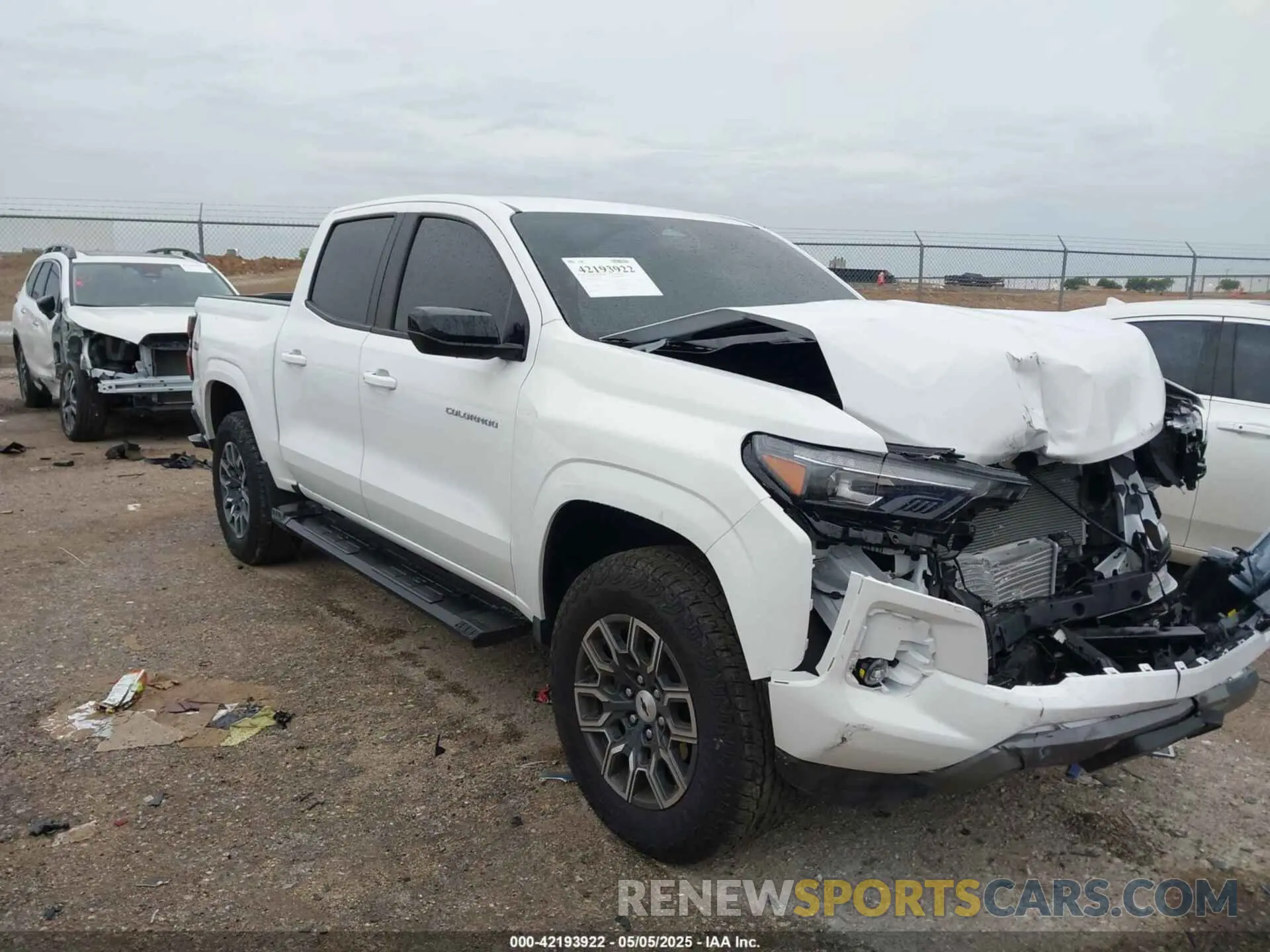 1 Photograph of a damaged car 1GCPTDEK8R1231274 CHEVROLET COLORADO 2024