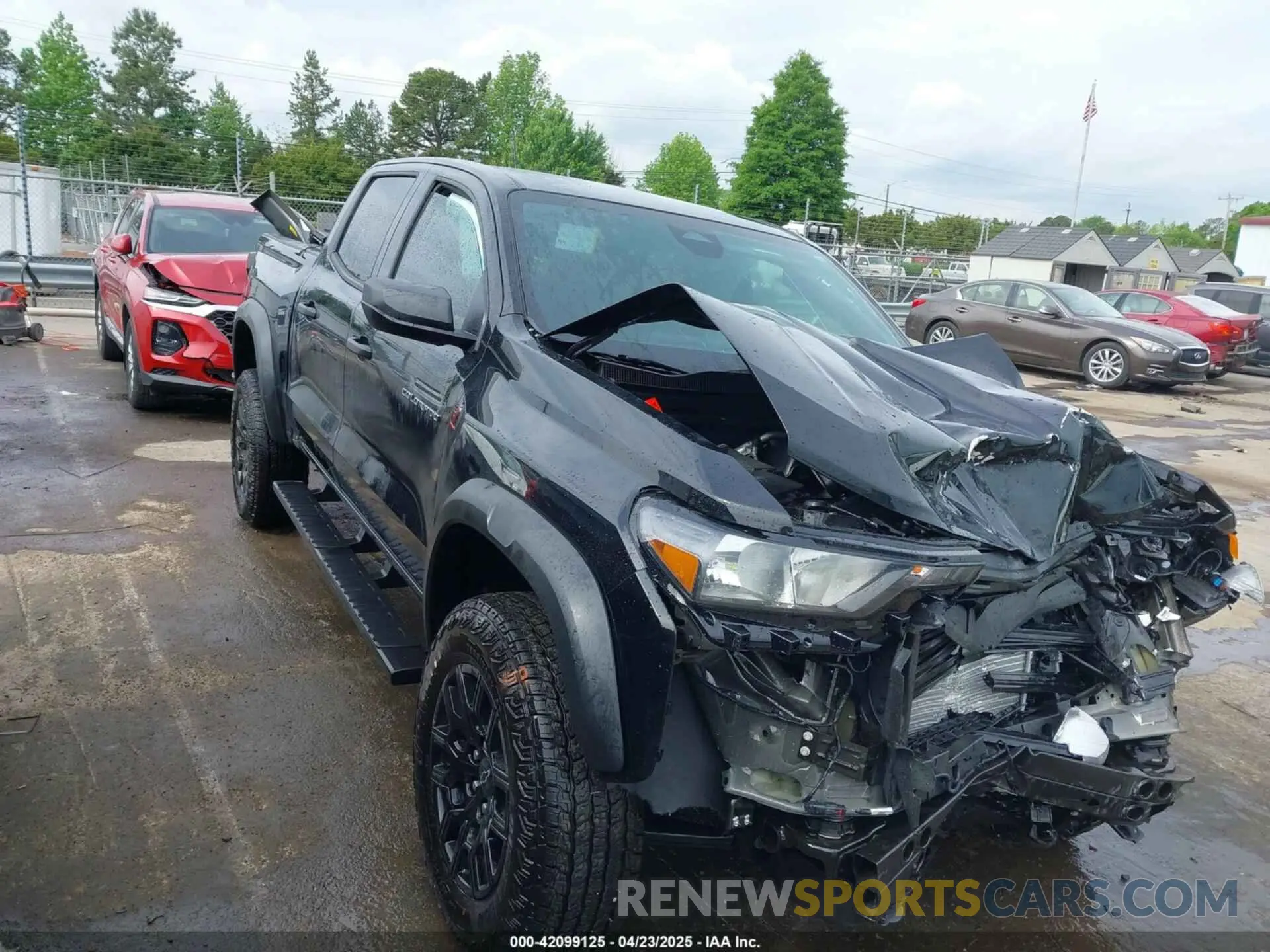 1 Photograph of a damaged car 1GCPTEEK1R1247113 CHEVROLET COLORADO 2024