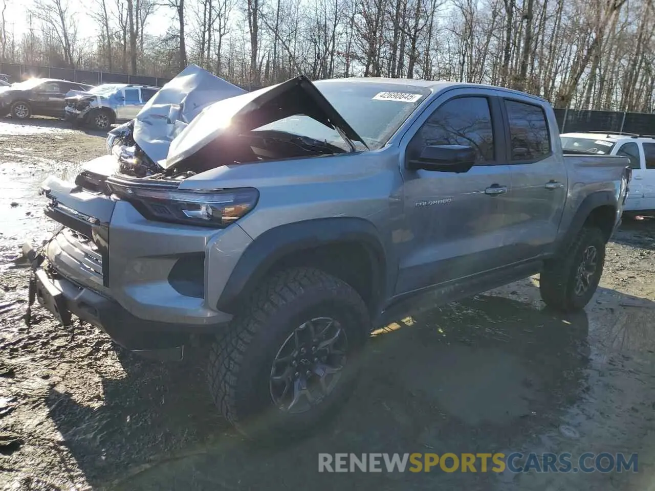 1 Photograph of a damaged car 1GCPTFEK2R1297069 CHEVROLET COLORADO 2024