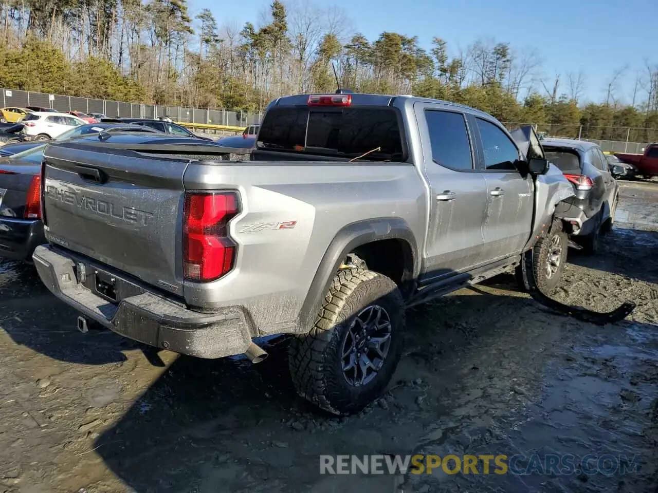3 Photograph of a damaged car 1GCPTFEK2R1297069 CHEVROLET COLORADO 2024
