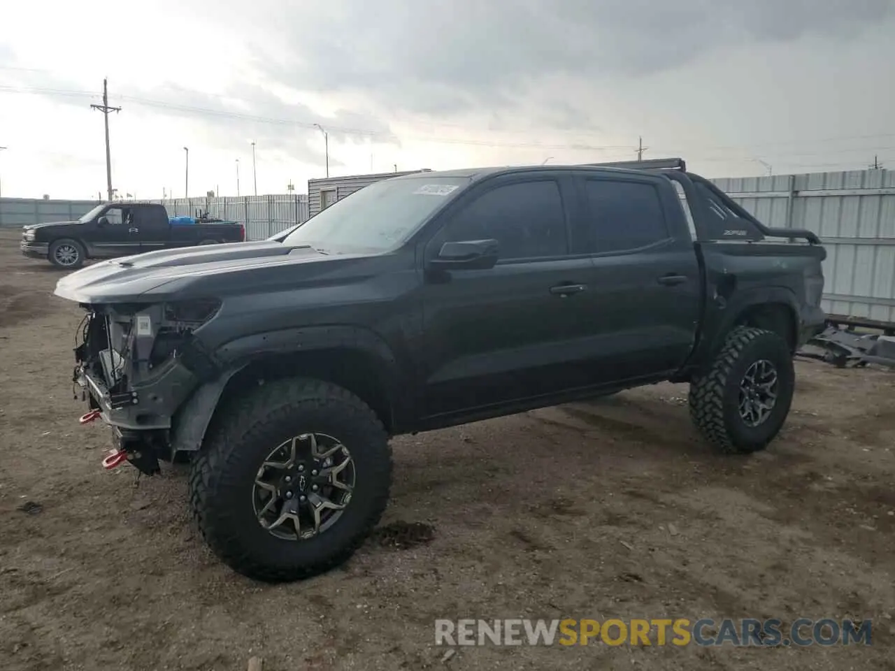 1 Photograph of a damaged car 1GCPTFEK4R1265787 CHEVROLET COLORADO 2024