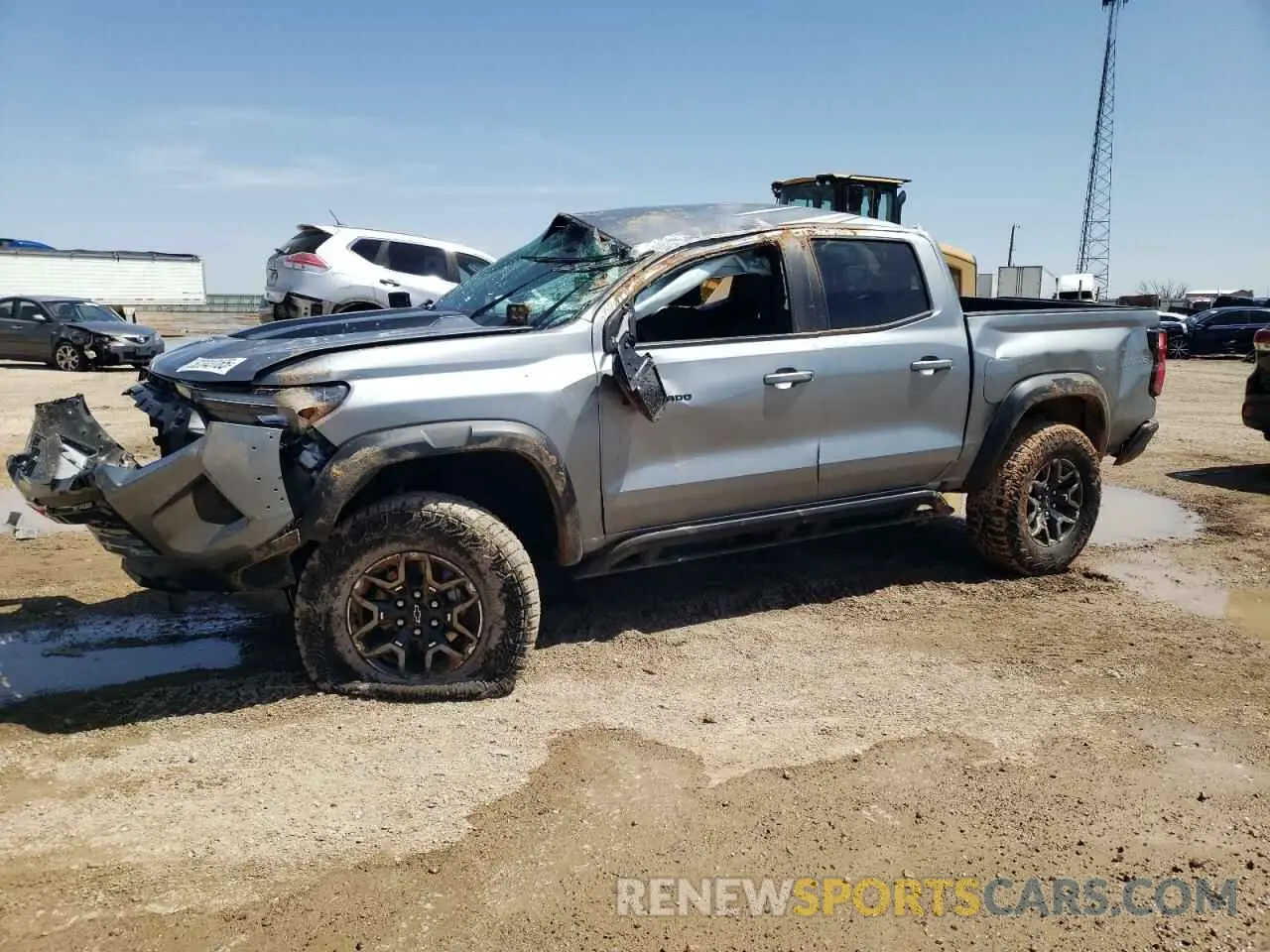 1 Photograph of a damaged car 1GCPTFEKXR1187824 CHEVROLET COLORADO 2024
