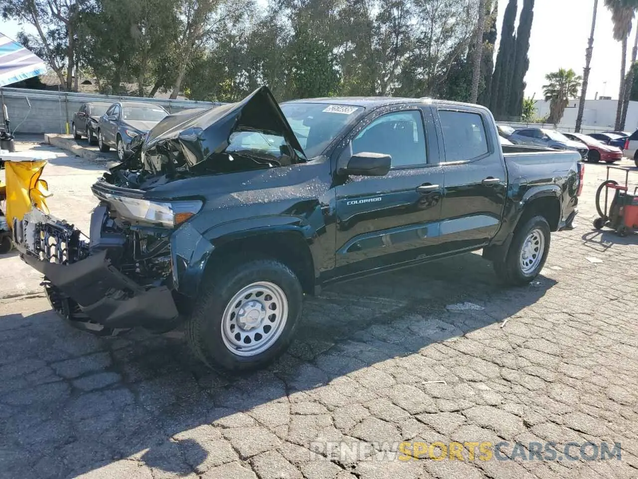 1 Photograph of a damaged car 1GCPSBEK6S1150108 CHEVROLET COLORADO 2025