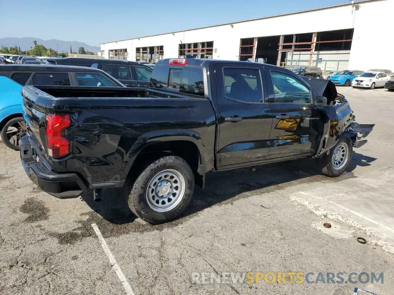 3 Photograph of a damaged car 1GCPSBEK6S1150108 CHEVROLET COLORADO 2025