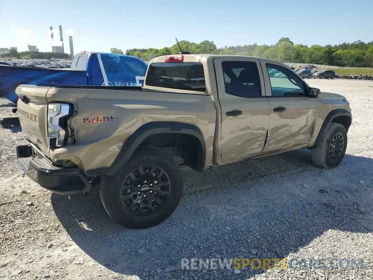 3 Photograph of a damaged car 1GCPTEEK5P1157847 CHEVROLET COLORADO T 2023