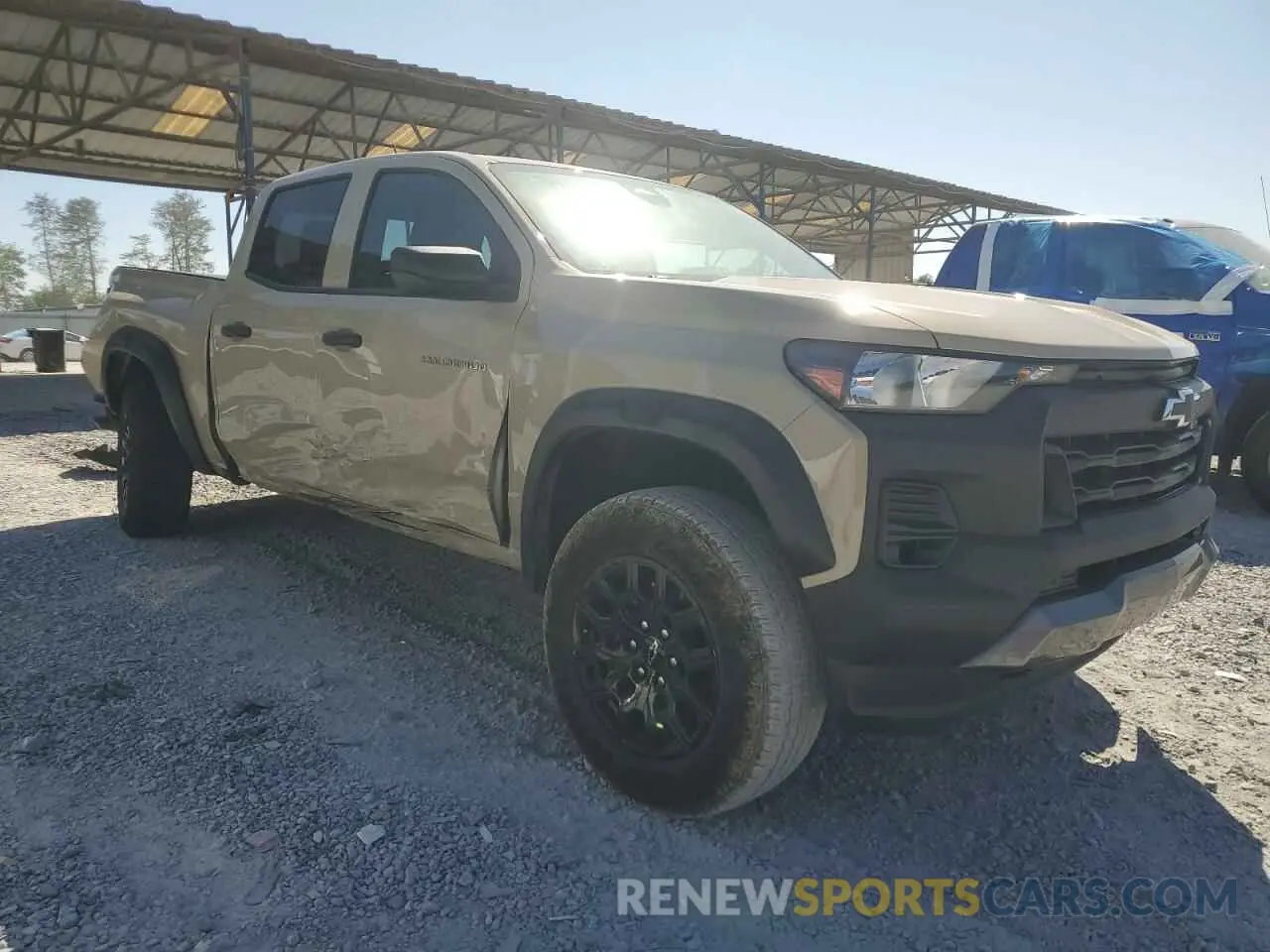 4 Photograph of a damaged car 1GCPTEEK5P1157847 CHEVROLET COLORADO T 2023