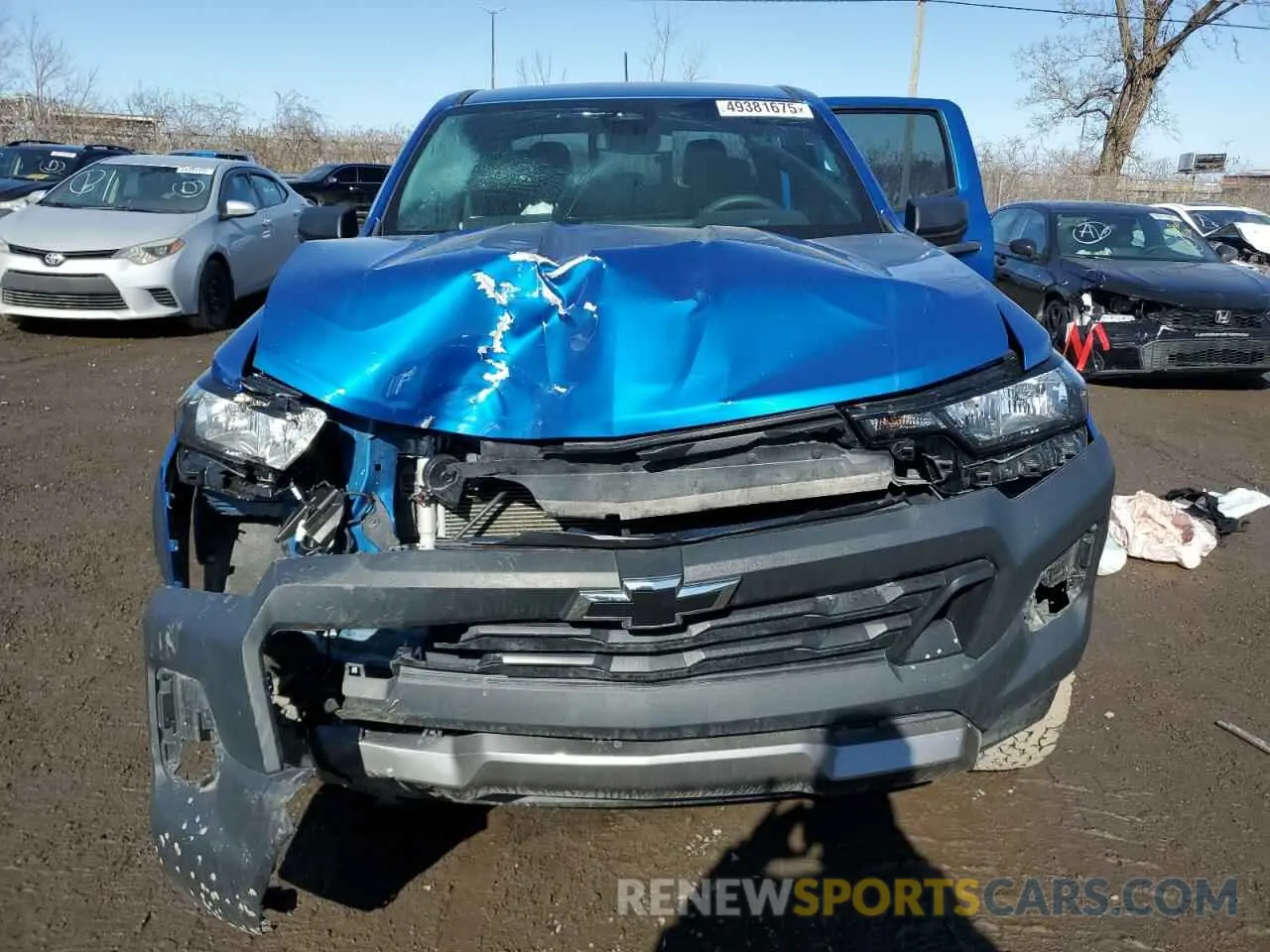5 Photograph of a damaged car 1GCPTEEK5P1210580 CHEVROLET COLORADO T 2023