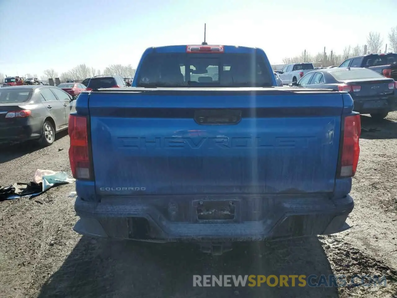 6 Photograph of a damaged car 1GCPTEEK5P1210580 CHEVROLET COLORADO T 2023