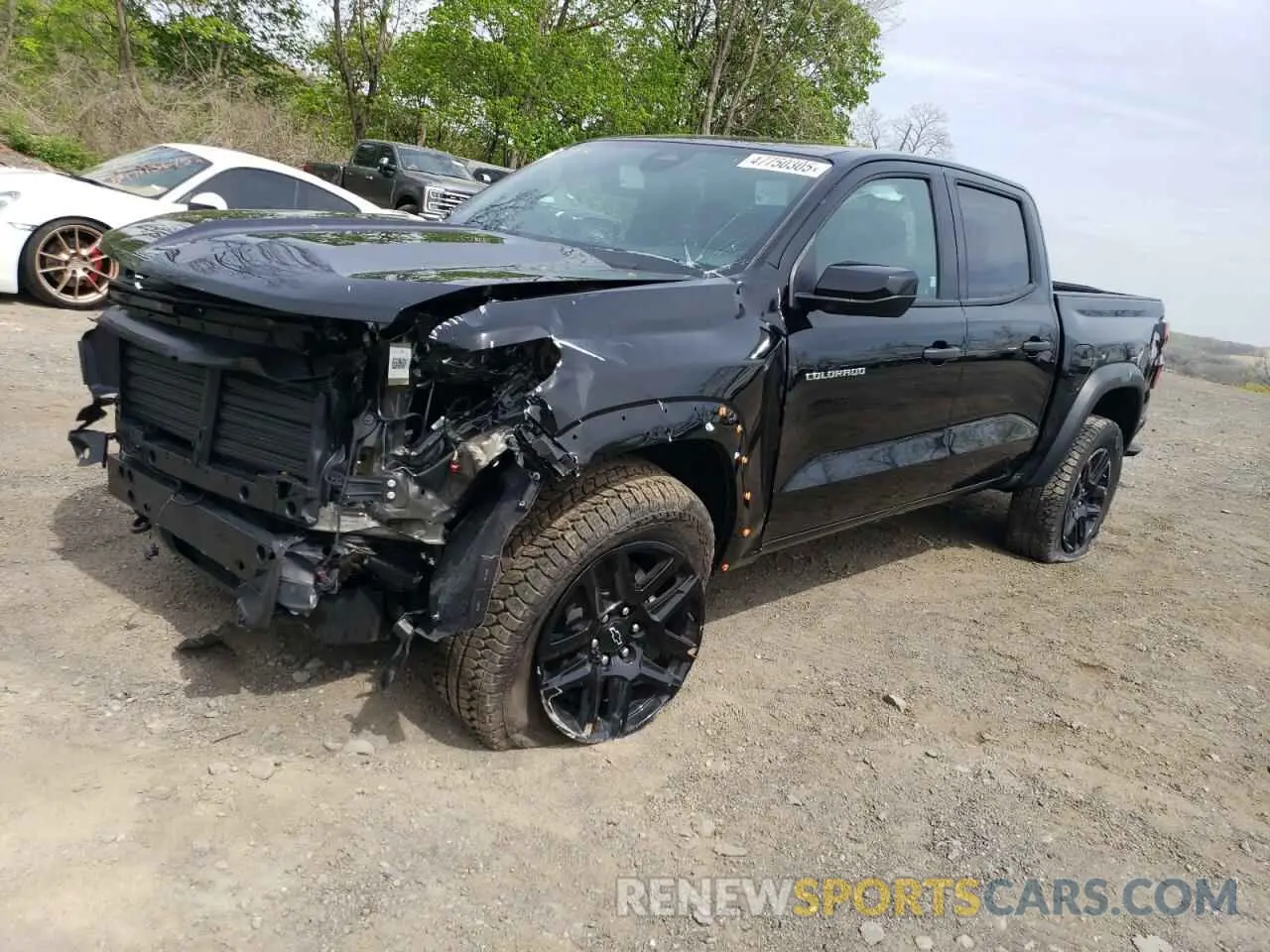1 Photograph of a damaged car 1GCPTEEK2R1252143 CHEVROLET COLORADO T 2024