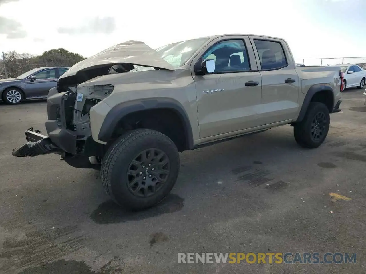 1 Photograph of a damaged car 1GCPTEEK2R1256807 CHEVROLET COLORADO T 2024