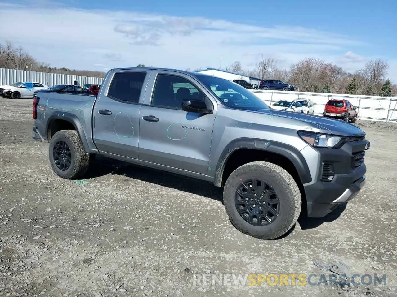 4 Photograph of a damaged car 1GCPTEEK2R1285398 CHEVROLET COLORADO T 2024