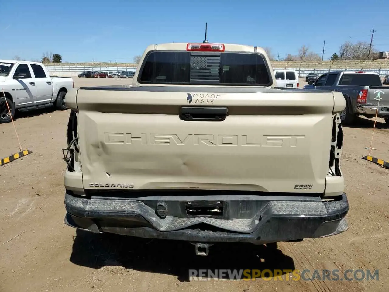 6 Photograph of a damaged car 1GCPTEEK5R1183691 CHEVROLET COLORADO T 2024